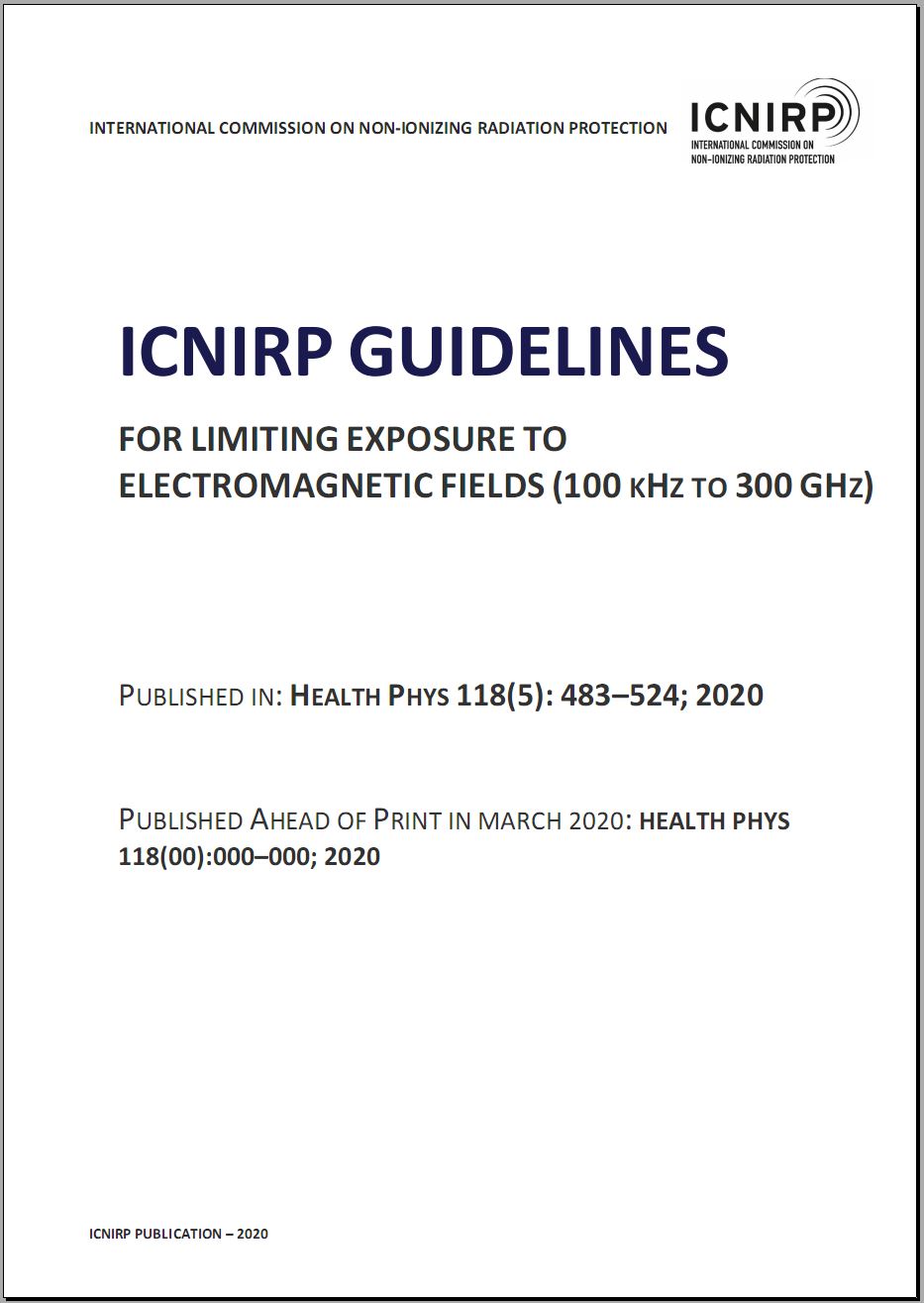 Linee guida ICNIRP 2020 sui campi elettromagnetici